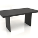 Modelo 3d Mesa de jantar DT 13 (1600x900x750, madeira preta) - preview