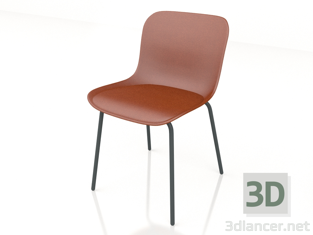 modello 3D Sedia Baltic 2 Classic BLK4P1 - anteprima