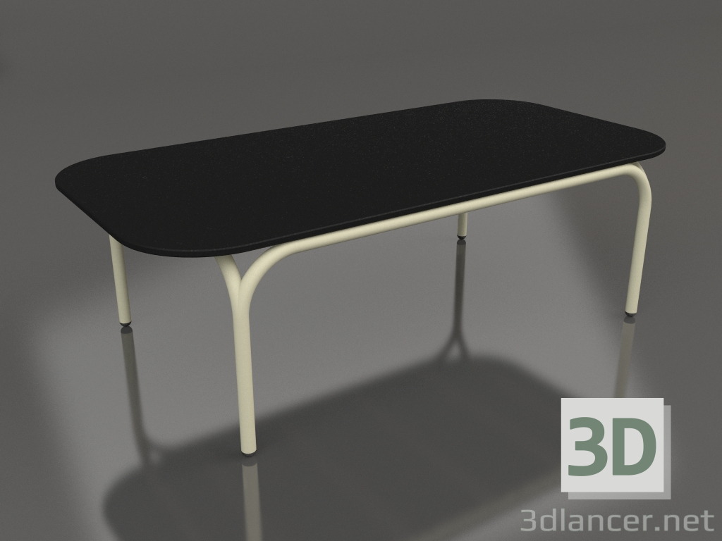 modèle 3D Table basse (Or, DEKTON Domoos) - preview