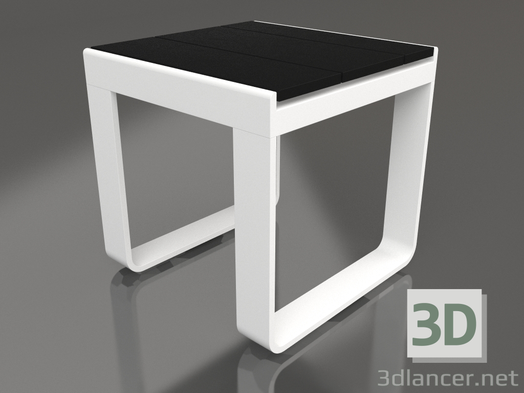 Modelo 3d Mesa de centro 42 (DEKTON Domoos, Branco) - preview