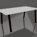 3d model Mesa de comedor 180 (Negro, DEKTON) - vista previa