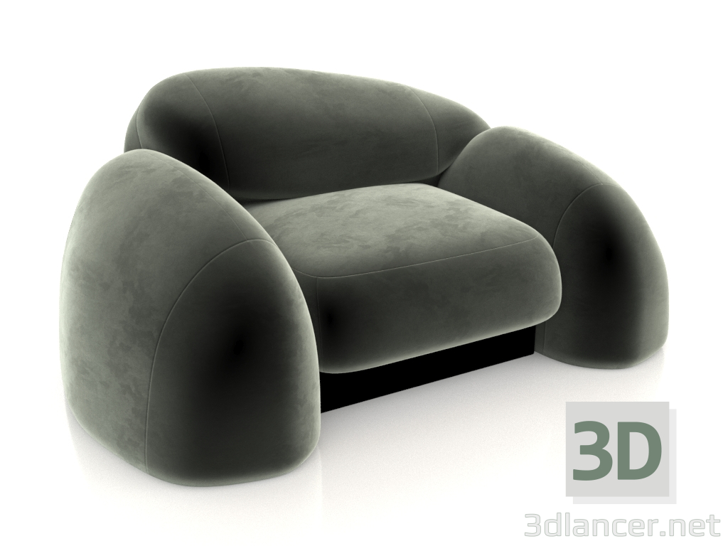 Modelo 3d Poltrona PLYN - preview