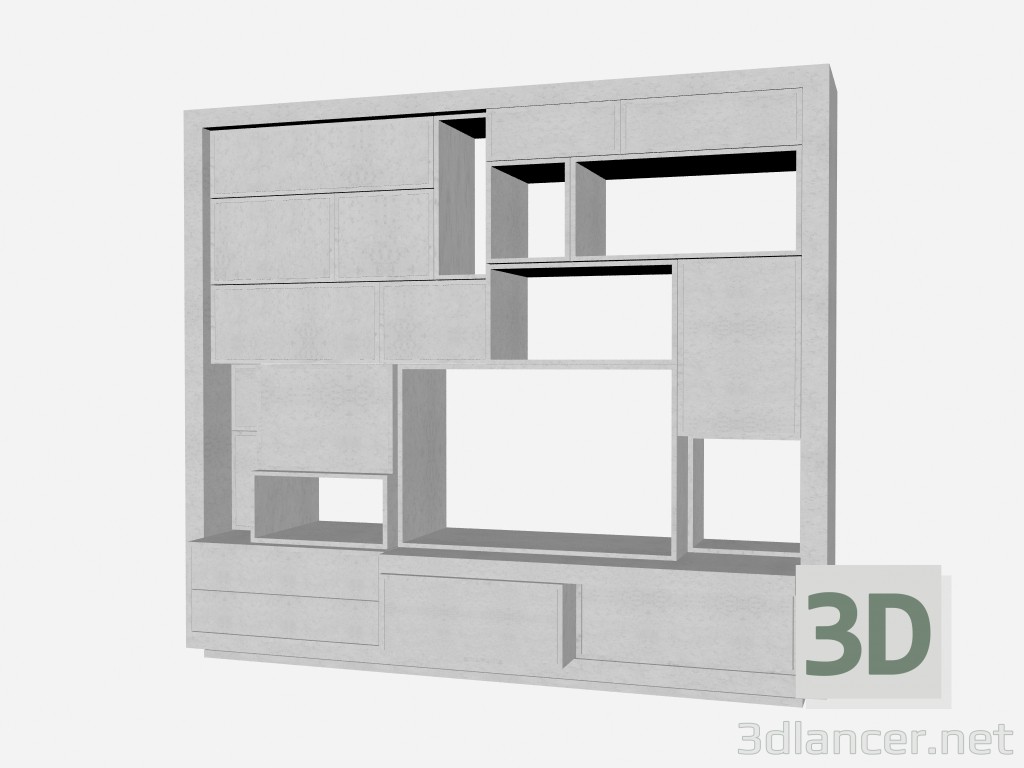 Modelo 3d Estante 2 Axor - preview