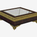 3d model Coffee table square in classical style 428 - preview