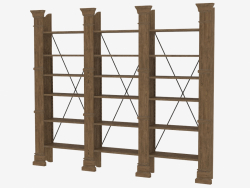 Shelf X-CROSS TRIPLE BOOKSHELF (8810.0001.116)