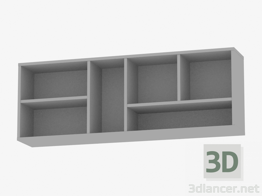 modello 3D Scaffale (TIPO LASP01) - anteprima