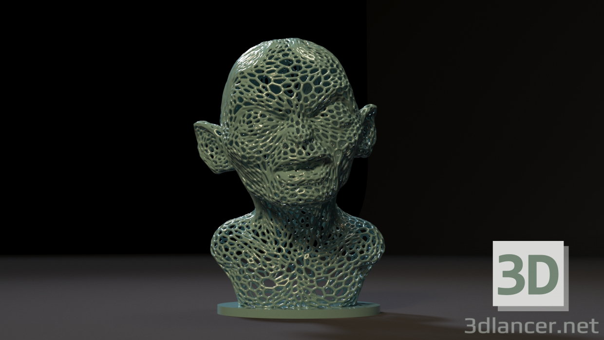 3d Golum модель купить - ракурс