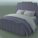 3d model Cama doble (2140) - vista previa