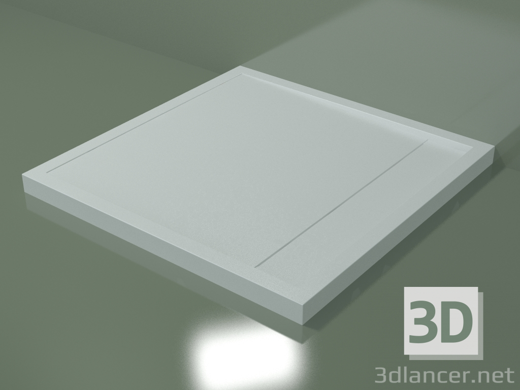 Modelo 3d Base de duche (30R15248, sx, L 100, P 100, H 6 cm) - preview