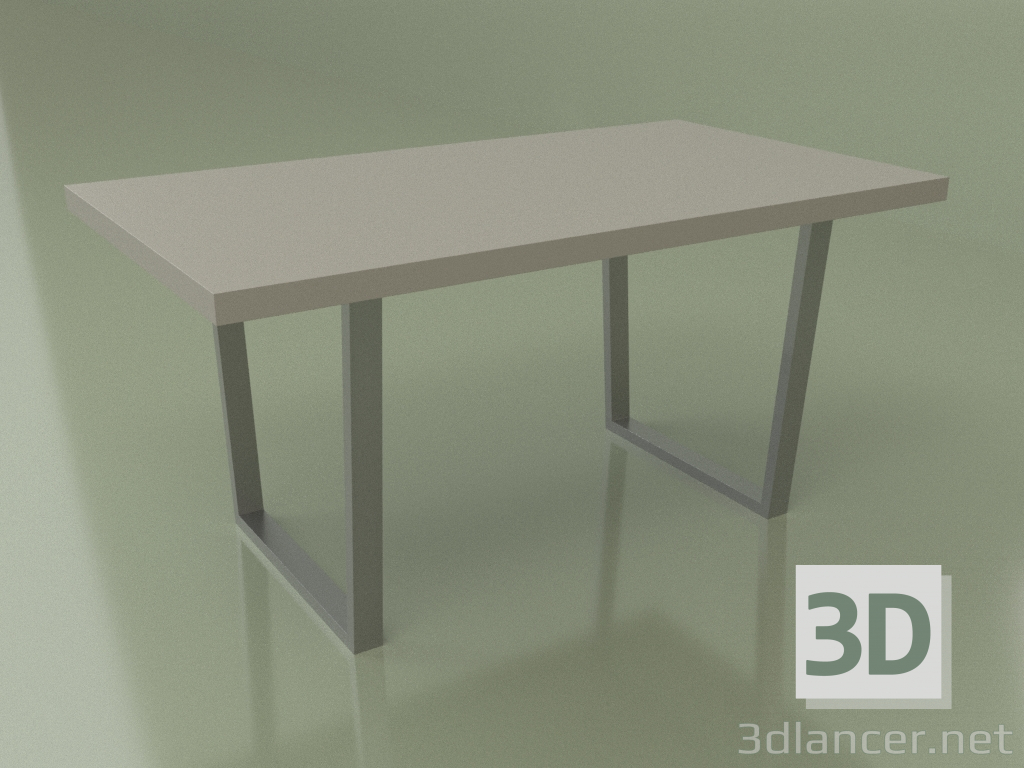 3d model Mesa de comedor Moderna (Pegamento) - vista previa