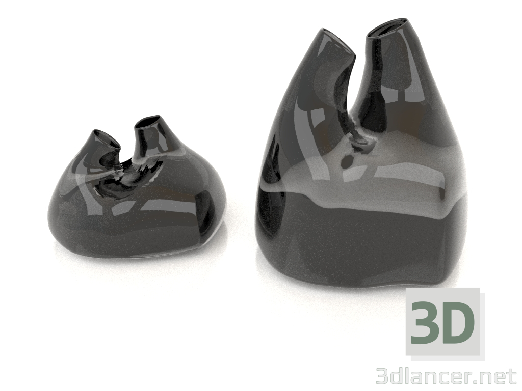 3d model jarrones PLYN - vista previa