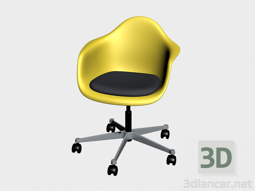 Modelo 3d Eames Armário de plástico PACC - preview