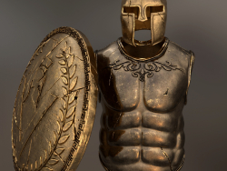 Armure du guerrier grec