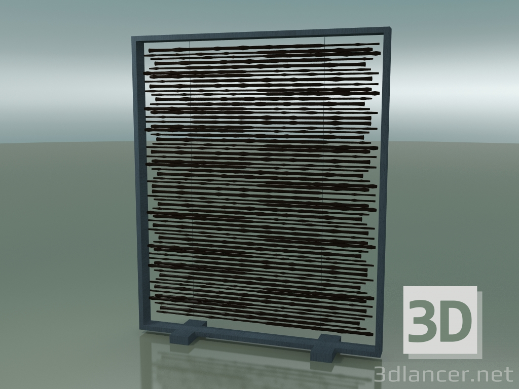 3d model Partition bamboo (199, Blue) - preview