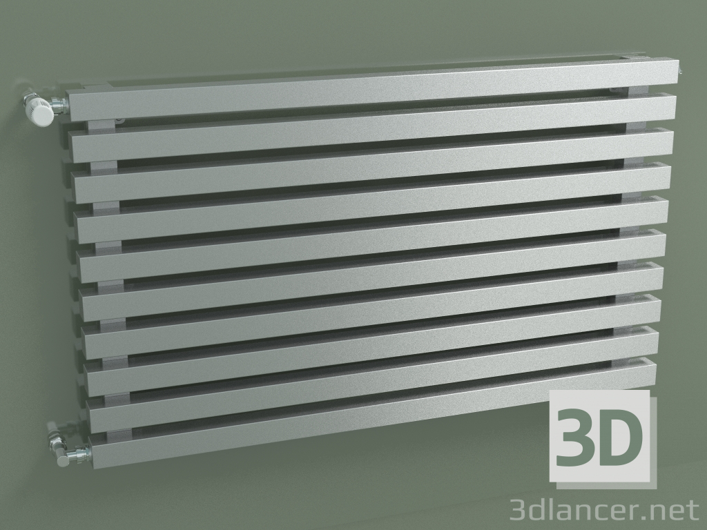 Modelo 3d Radiador horizontal RETTA (10 seções 1000 mm 40x40, technolac) - preview