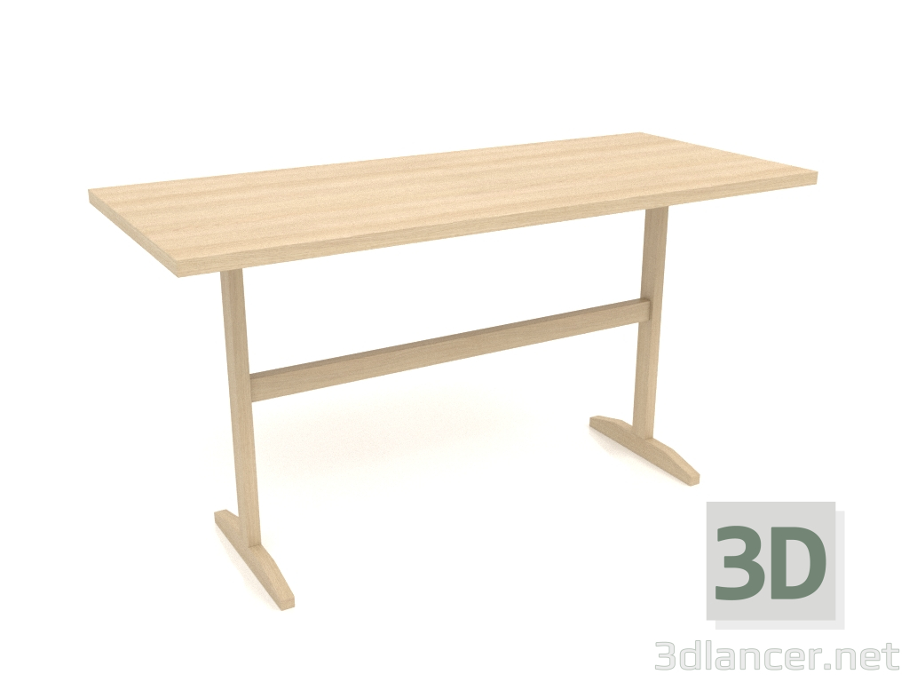 3d модель Стіл робочий RT 12 (1400х600х750, wood white) – превью