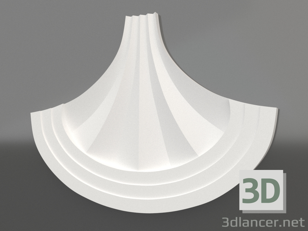 3D modeli Palm 3d paneli - önizleme