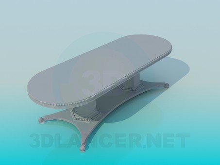 3d модель Стол – превью
