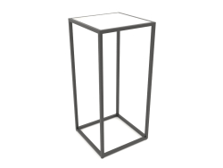 Console carrée (VERRE, 40x40x86)