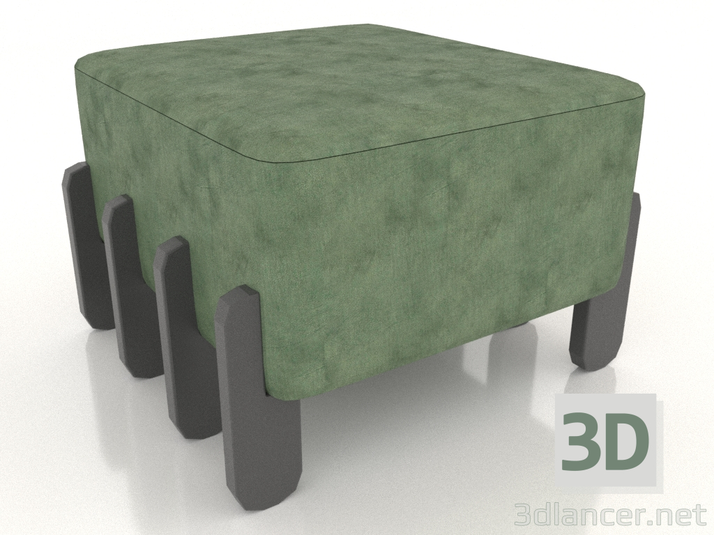 modèle 3D Pouf CRAB (option 14) - preview