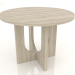 3d model Mesa de comedor REDONDA Ø 1000 mm (roble aclarado) - vista previa