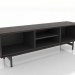modèle 3D Meuble TV 3 1450 mm (frêne noyer) - preview