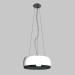 modello 3D Lampadario Cucina md9044-8b - anteprima