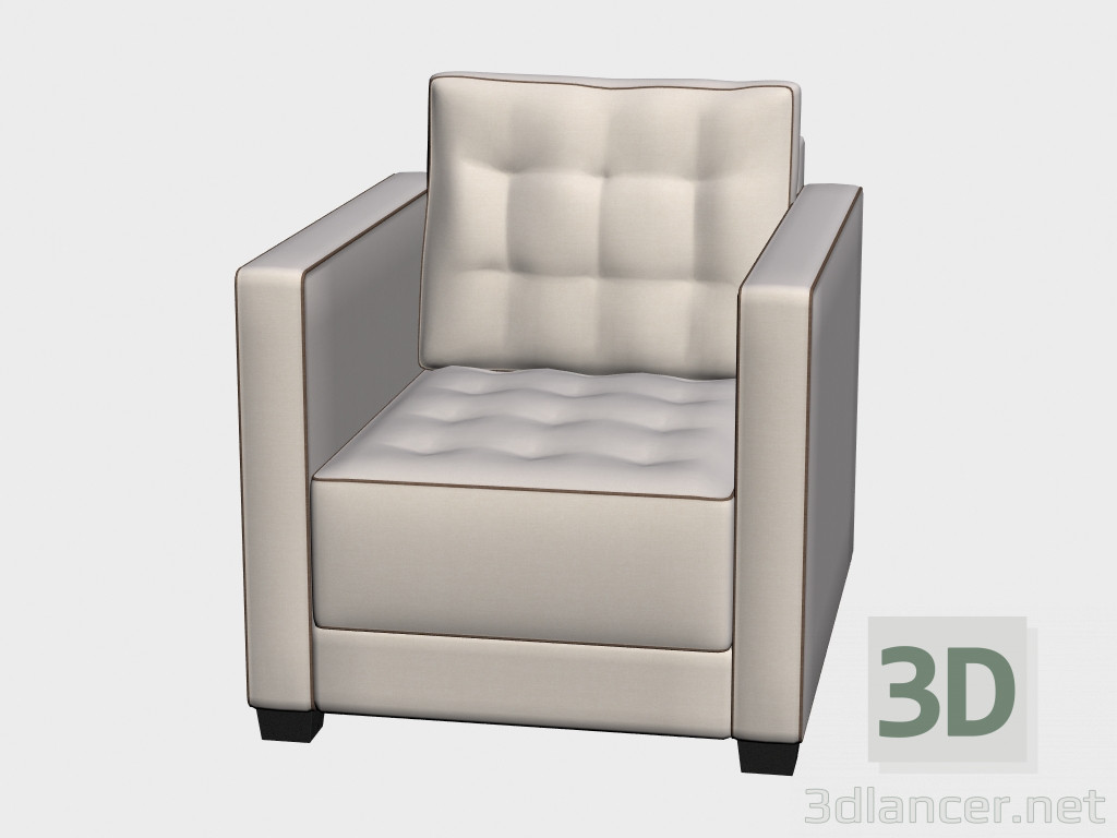 3d model Armchair Brabus 09 - preview