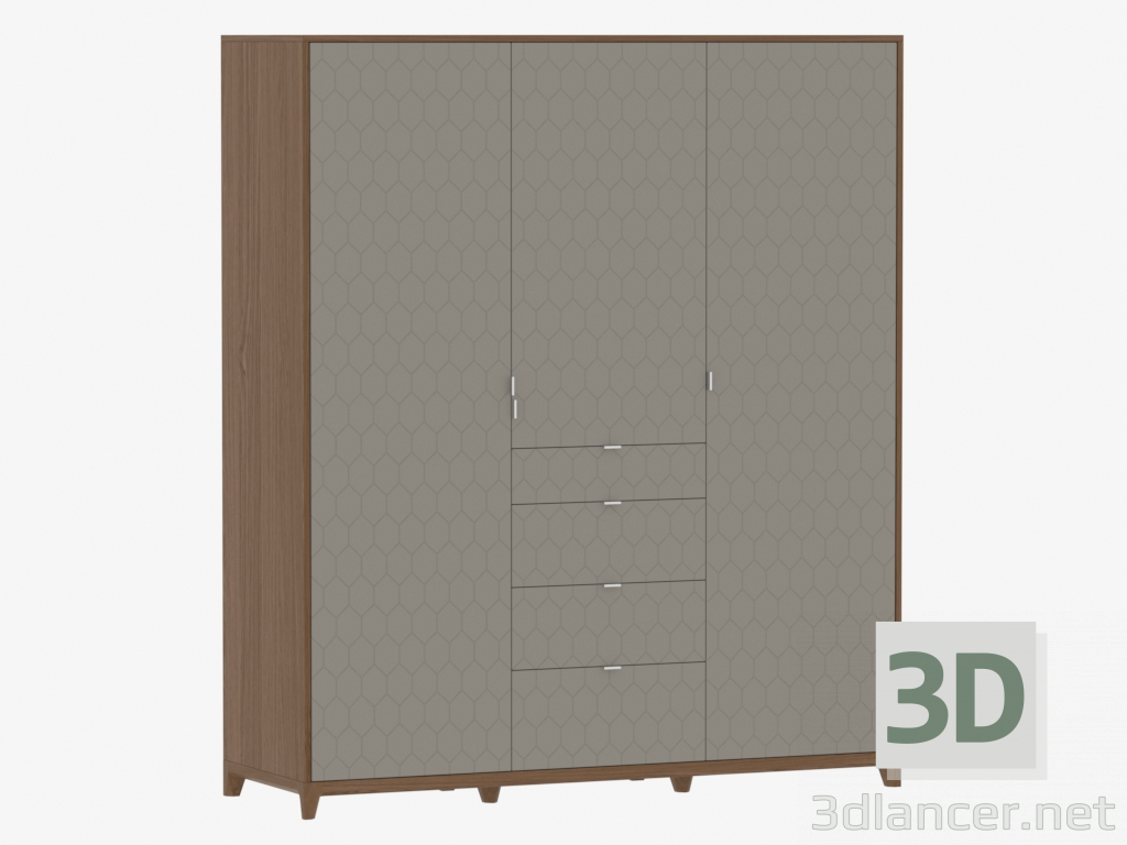 modèle 3D Armoire CASE № 2 - 1800 (IDC020101214) - preview