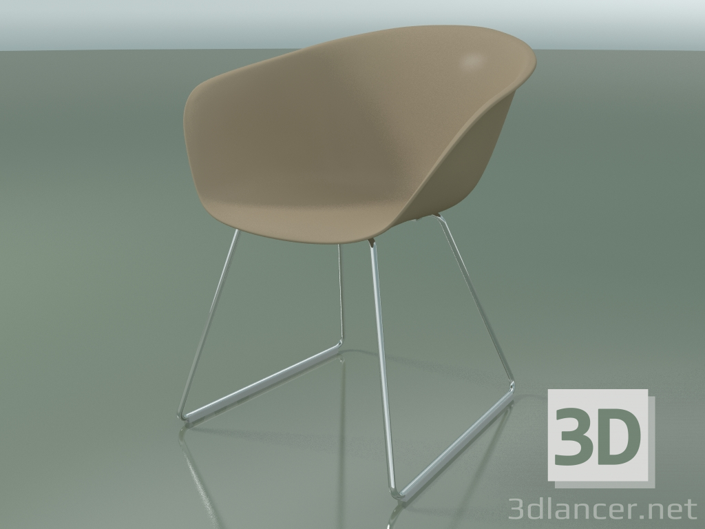 3d model Silla 4200 (en un trineo, PP0004) - vista previa