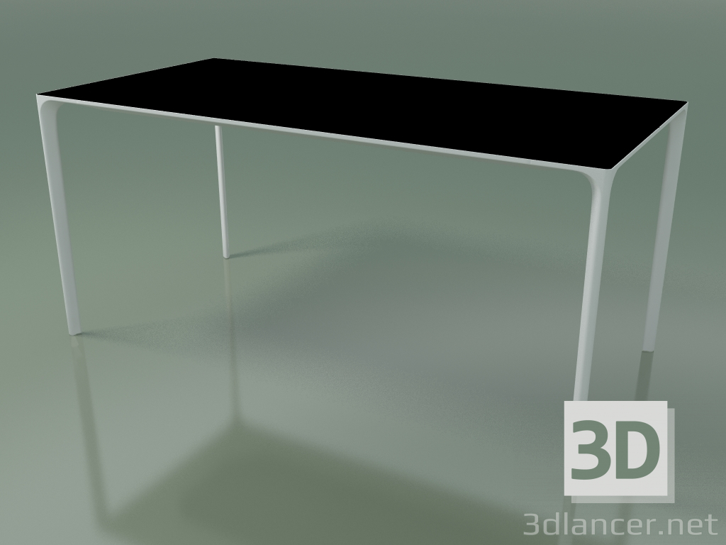 Modelo 3d Mesa retangular 0802 (H 74 - 79x160 cm, laminado Fenix F02, V12) - preview