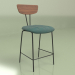 3d model Silla semi-bar Apel (verde) - vista previa