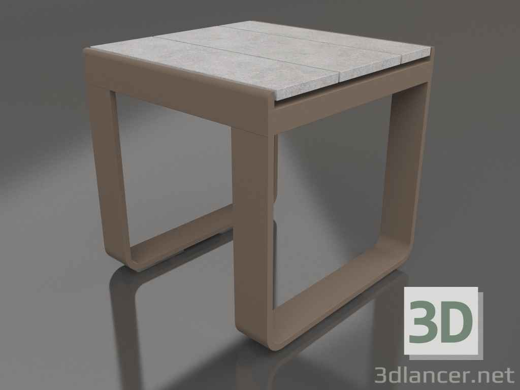 3d модель Кофейный столик 42 (DEKTON Kreta, Bronze) – превью