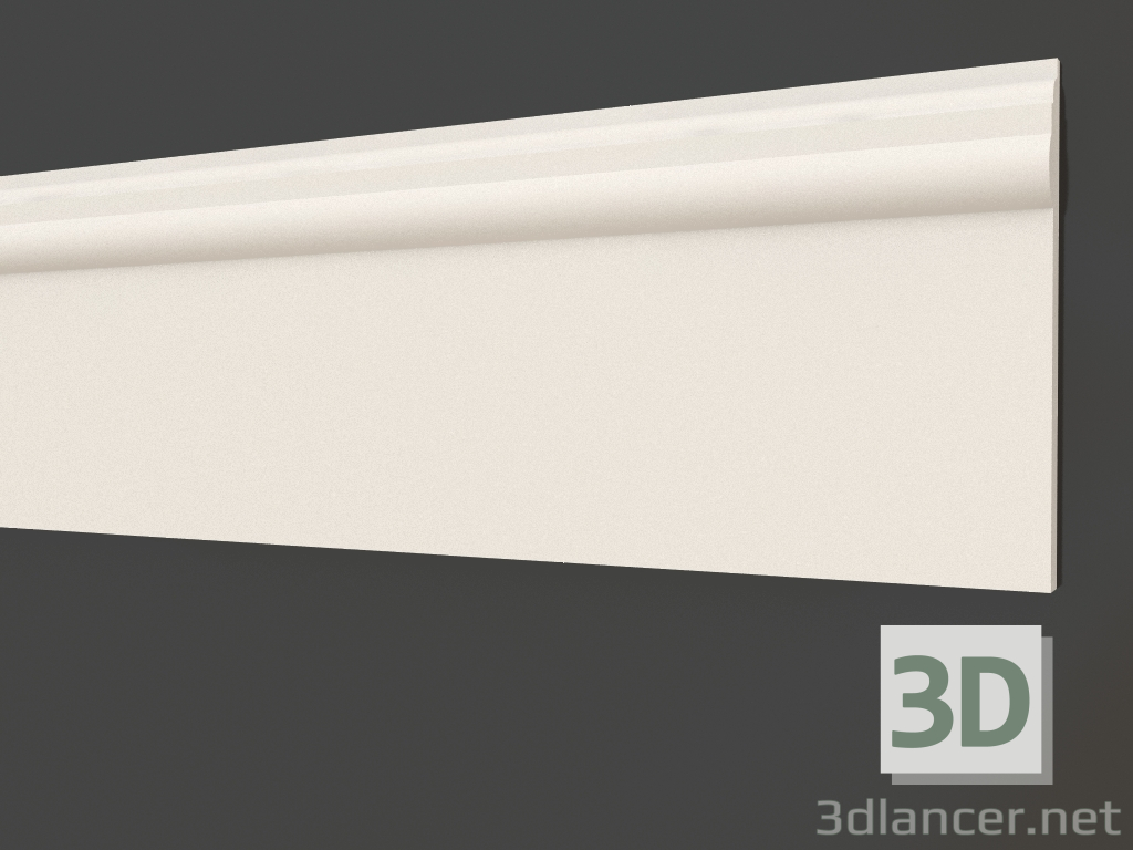 3d model Plaster molding LG 087 (158х19) - preview