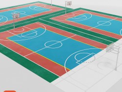 Basketball court