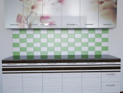 A simple kitchen wall