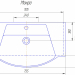 3D Modell Monroe Waschbecken - Vorschau