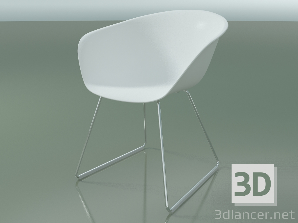 3D modeli Sandalye 4200 (kızakta, PP0001) - önizleme