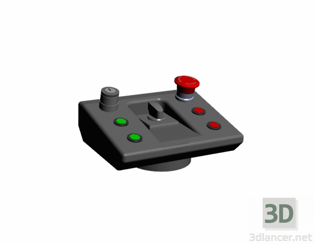 Modelo 3d Console SOR - preview