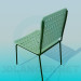 Modelo 3d Chairwith os buracos - preview