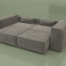 3D Modell Sofa Vento (VK 2L35 184, aufgeklappt) - Vorschau