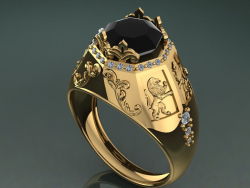 anillo de hombre