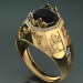 3d men's ring model buy - render