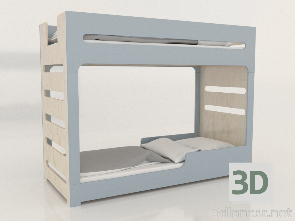 modello 3D Letto a castello MODE F (UQDFA2) - anteprima