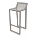 3d model High stool with a high back (Quartz gray) - preview