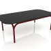 3d model Coffee table (Wine red, DEKTON Domoos) - preview