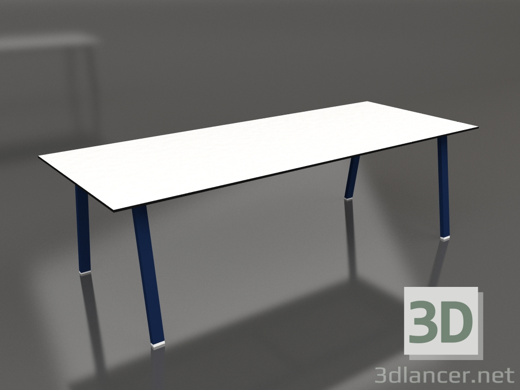 Modelo 3d Mesa de jantar 250 (azul noite, fenólica) - preview