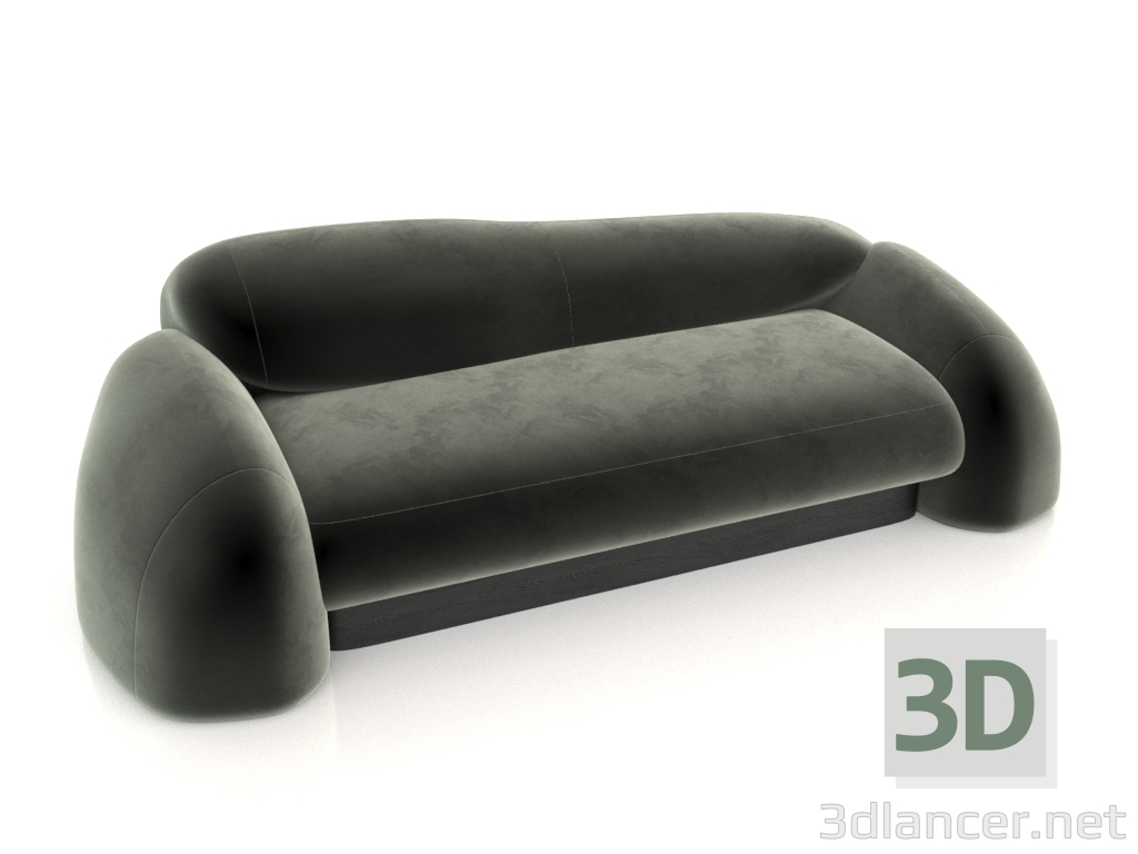 3d model PLYN small sofa - preview