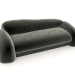 3d model PLYN small sofa - preview