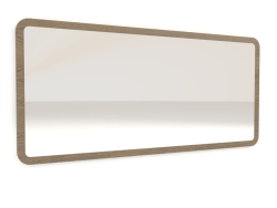 Mirror, oak veneer finish W (160x2.5x75 cm)